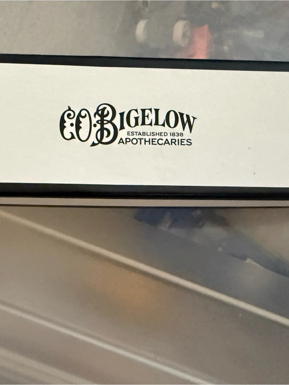 NEW C.O. Bigelow Premium Mach3 Razor - Ivory & Chrome